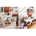 thumbnail image 5 of Juego de 4 fundas de almohada de otoño de 18 x 18 para decoración de otoño, diseño de búfalo, calabaza, hoja de arce, cojines decorativos, funda de cojín de otoño para sofá Fokelyi WMZL-2175, 5 of 5
