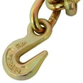 thumbnail image 5 of Choco Moon 2pcs 5/16" x6' Leg G70 15" Long Shank J Hook Tow Chain, Flatbed Truck Trailer Safety Tow Chain 4700 lbs Working Load Limit, Towing Equipment, 5 of 11