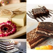Spencer Set of 2 Silicone Soap Molds, 6 Cavitie Soap Making Cake Baking Mold Pan Bakeware Supplies for Soap Making, Pudding, Muffin, Loaf