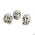 thumbnail image 2 of No Evil Skulls (Set Of 3) - Home Decor - 3 Pieces, 2 of 2