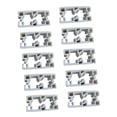 thumbnail image 4 of FashionCha 10 Pieces Pet Fence Clamps Dog Enclosure Accessories Splicing and Fixation Clamp White, 4 of 9