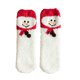 thumbnail image 1 of Guardurnaity Calcetines transpirables y de moda de poliéster para todas las ocasiones Calcetines térmicos mullidos de Navidad Medias muñeco de nieve de sombrero rojo, 1 of 6