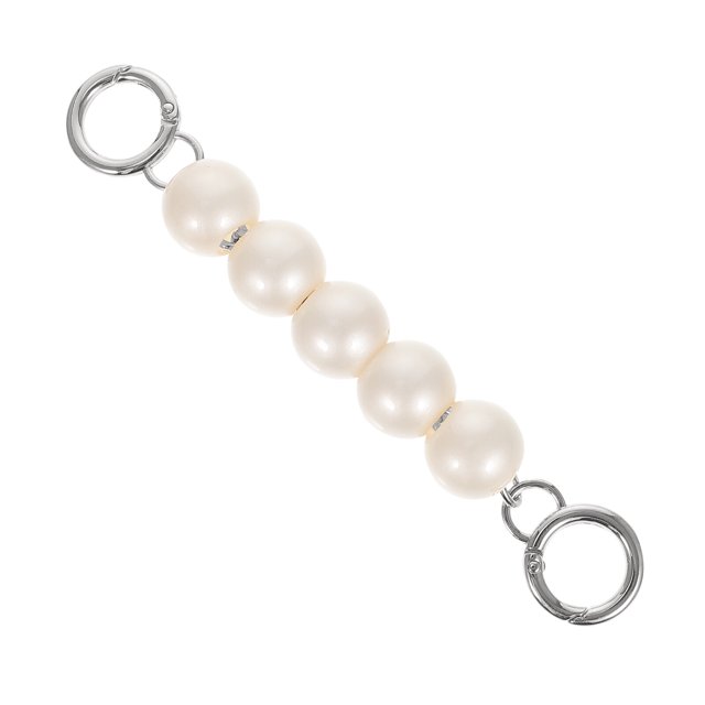 MasteelfCA Bag Extension Chain DIY Handbag Replacement Chain Pearl Bag Decorative Chain