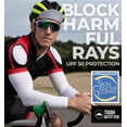 thumbnail image 2 of Mangas de brazo con protección solar UV para hombres y mujeres - Manga de compresión deportiva con factor de protección solar UPF 50, 2 of 5
