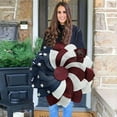 thumbnail image 5 of 18.9" Patriotic Wreath for Front Door - Red White and Blue 4th of July Wreath with Stars, Independence Day Decor, American Flag Themed Door Hanger, Durable Outdoor/Indoor Decor, 5 of 8
