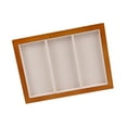 thumbnail image 5 of yotijay Jewelry Display Tray Decorative Jewelry Organizer for Store Selling Showcase 3 Grids, 5 of 9