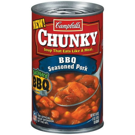 Campbell's: Bbq Seasoned Pork Chunky Soup, 18.8 oz