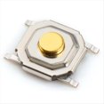 thumbnail image 1 of 4000 Pulsadores Táctiles SMD de 4 X 4 X 1,7 mm, Tipo Microinterruptor, con Cabezal de Cobre y ., 1 of 5