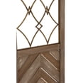thumbnail image 3 of Decmode 42580 Farmhouse Wood and Metal Wall Decor, 18" x 59", 3 of 4