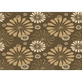 thumbnail image 1 of Ahgly Company Indoor Rectangle Patterned Peru Brown Area Rugs, 5' x 7', 1 of 6