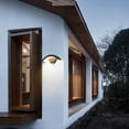 thumbnail image 3 of Smart RGBW Wall Light, Outdoor Wall Lights Energy Saving APP Control 9W Dimmable Voice Control  For Corridor For Outer Wall For Fence, 3 of 8