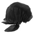 thumbnail image 1 of gorro de dormir l Gorro Seda La Cabeza Negro Negro Magideal gorro de dormir, 1 of 6
