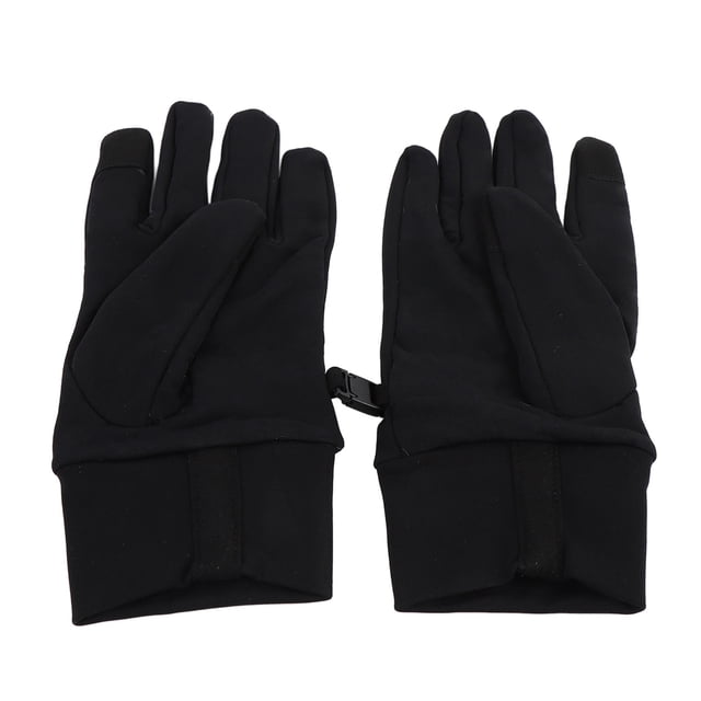 Anti Slip Cycling Gloves, Full Finger Biking Gloves with Wind Proof and Smartphone Design for Outdoor Riding