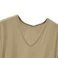 thumbnail image 3 of Gytharion Women's Summer Pajama Sets 2 Piece Lounge Sets Soild Color V Neck Sleeveless Tops and Ruffled Pants, 3 of 4