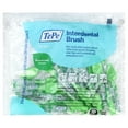thumbnail image 2 of TePe Interdental Brush Original, Soft Dental Brush for Teeth Cleaning, Pack of 20, 0.8 mm, Large Gaps, Green, Size 5, 2 of 9