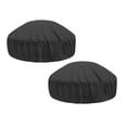 thumbnail image 1 of Oleegame 2 Pcs Housse de Feu Ronde pour Jardin Extérieur Patio avec Cordon pour Poêle Noir, 1 of 9