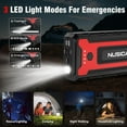 thumbnail image 2 of NUSICAN Portable Car Jump Starter , 2600A Peak 22000mAh Lithium battery Booster Power Pack for up to 8.0L Gas & Diesel, Power Bank Charger for Car Battery with Dual USB/Quick Charge 3.0 /Type-C, 2 of 6