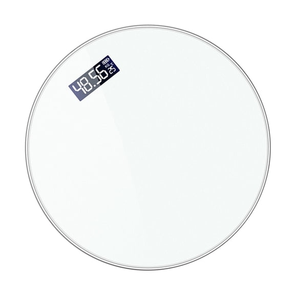 LOLIPPYY Electronic Scales Body Weight Scale White ABS 1Pcs
