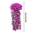thumbnail image 5 of Darzheoy Artificial Fake Wisteria, 34 Inch Artificial Flowers Vines Rattan Hanging Garland Silk Flowers String, Home Party Wedding Decor, Indoor Outdoor Spring Summer Decoration, G, 5 of 9