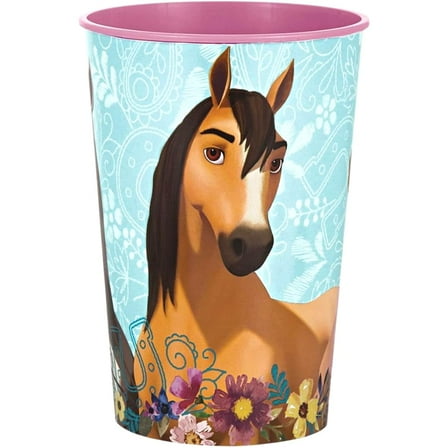 Spirit Riding Free 16 oz Plastic Cup]