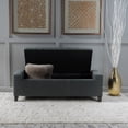 thumbnail image 3 of 50.75" Tufted Storage Ottoman​ – Versatile Comfort & Hidden Storage, 3 of 16