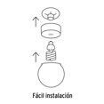 thumbnail image 4 of Pantalla decorativa esférica, sin lámpara Truper PLA-700, 4 of 6