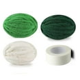 thumbnail image 2 of Corner Christmas Tree DIY Kit with Cat Tail Super Thick Yarn Green Polyester Compact Space Saving Holiday Craft Decor for Apartment Small Space Fun Project Gift Enthusiasts, 2 of 5