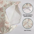 thumbnail image 6 of Sage Green Floral Pillow Covers 18x18 Set of 2 Spring Flower Vintage Chinoiserie Cream Decorative Throw Pillows Outdoor Country Farmhouse Pillowcases Square Cushion Case Decor for Home Sofa Couch Bed, 6 of 6