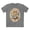 Athletic Heather, variant on Floral Shirt, Shirt with Flower, Tee Shirt with Antique Flower