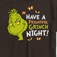 thumbnail image 2 of The Grinch  - Have A Frightful Grinch Night - Men's Short Sleeve Graphic T-Shirt, 2 of 4