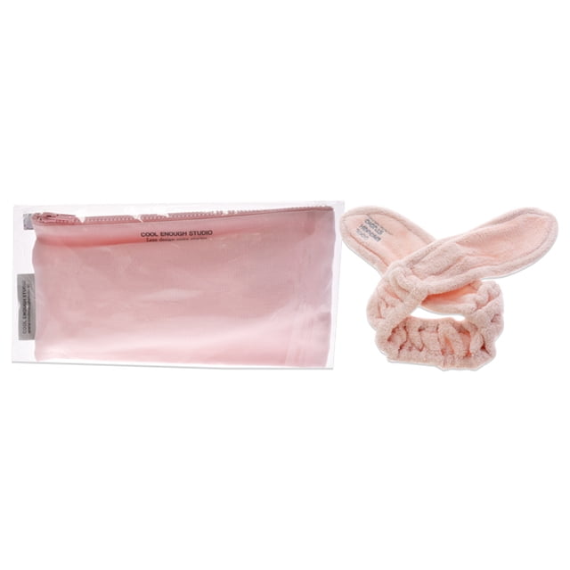 The Band Set - Rosa de Cool Enough Studio para mujer - Diadema de 2 piezas y bolso Cool Enough Studio Cool Enough Studio