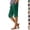#03 Army Green, variant on Linen Bermuda Shorts for Women Knee Length Summer Casual Elastic Waisted Side Split Button Shorts with Pockets 2026 ,XL,Purple