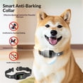 thumbnail image 4 of Bark Collar,Bark Collar for Large Medium Small Dogs,Rechargeable Anti Bark Training Collar with 7 Adjustable Sensitivity, Barking Collar with Beep Vibration (BLACK), 4 of 5