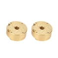 thumbnail image 1 of IWMango Axle Door Gear Cover Brass T4 Counterweight Balance Weight for TRAXXAS TRX4 RC Crawler, 1 of 10