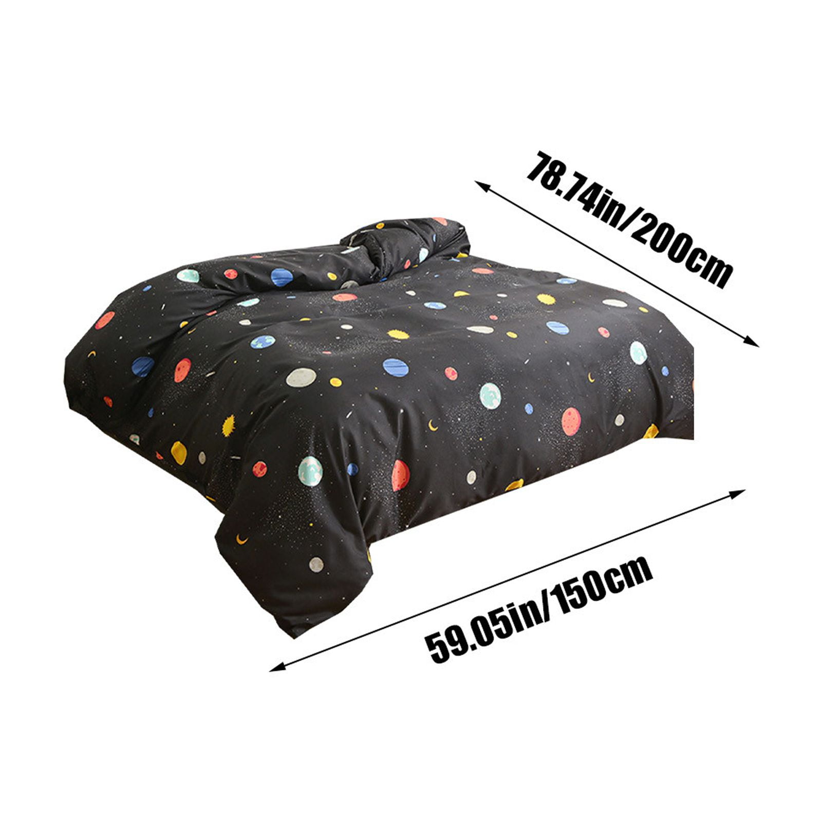 Specollect Clearance 2Pcs Twin Size Duvet Cover, Ultra Soft 2-Piece Seersucker Duvet Cover Set with Zipper Closure, Soft Brushed Microfiber Bedding