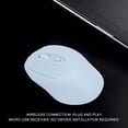 thumbnail image 3 of Computer Mouse, 1600DPI Adjustable BT 5.0 2.4G Dual Mode Computer Mouse, Silent Portable Mouse with USB Receiver for PC Laptop Phone, 3 of 7