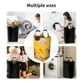 thumbnail image 6 of Bingfone The Chicken Family Rooster Hen And Chicks Laundry Hamper,Large Canvas Fabric Lightweight Storage Basket Toy Organizer Dirty Clothes Collapsible, 6 of 6