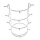 thumbnail image 4 of Soporte de exhibición de tiara, soporte de exhibición de corona, estante de almacenamiento de metal para corona de princesa 4 nivel, 4 of 9