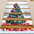 thumbnail image 4 of Árbol de Navidad 3D con Cajas de Regalo pegatinas autoadhesivas para escaleras decoración del hogar para fiesta de Navidad 6 unids/set, 4 of 5