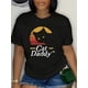 thumbnail image 2 of Cat Daddy Graphic Tee for Women - Casual Crew Neck Short Sleeve T-Shirt, Breathable Polyester, Machine Washable - Perfect for Spring & Summer, 2 of 5