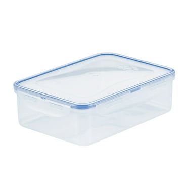 LocknLock Pantry Bread Box with Divider, 21.1-Cup, Clear - Walmart.com