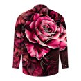 thumbnail image 4 of Chemise à Manches Courtes pour Hommes, Chemise à Manches Courtes Imprimée à Manches Longues, Chemise à Boutons pour Hommes, Chemise à Manches Courtes pour Hommes, 4 of 5