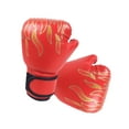 thumbnail image 4 of Colaxi Gants de Boxe pour Enfants Gants d'Entraînement de Boxe Mitaines de Frappe Professionnelles Gants de Frappe Portables Gants de Sparring pour Sports Sanda Rouge, 4 of 8