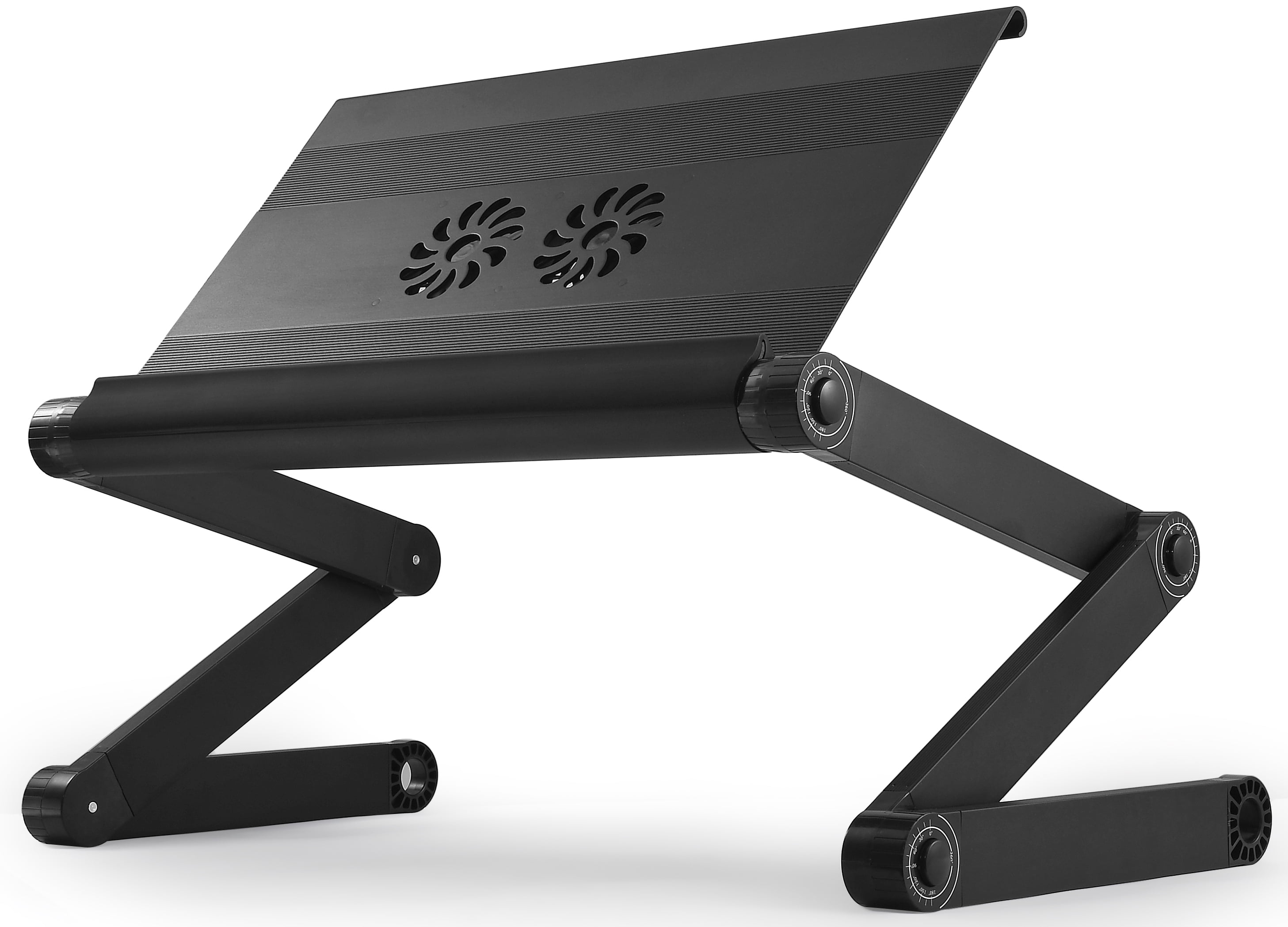 WorkEZ Executive Adjustable Ergonomic Laptop Cooling Stand Lap Desk for
