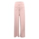 thumbnail image 5 of Pantalones de trabajo de cintura alta para mujer - Pantalones elásticos rectos de pierna ancha con botones y bolsillos, 5 of 5