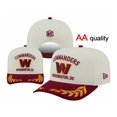 thumbnail image 1 of Casquette Snapback New Era Noir/Bourgogne Washington Commanders 2025 NFL Draft A-Frame 9FIFTY, 1 of 48