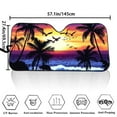 thumbnail image 5 of Uorisanigo Car Shade Car Accessiores Sunset Scenery Palm Tree Car Shade Cover Car Windshield Sun Shade Easy to Install Block UV Rays and Heat Keep Your Vehicle Cool Washable Decoration, 5 of 7