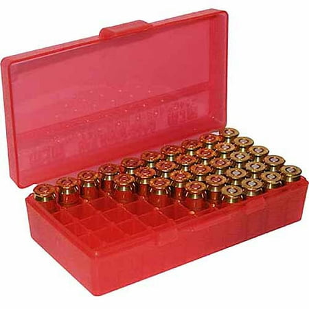 Top Ammo Box - MTM FLIP TOP HANDGUN AMMO BOX P-50 SERIES