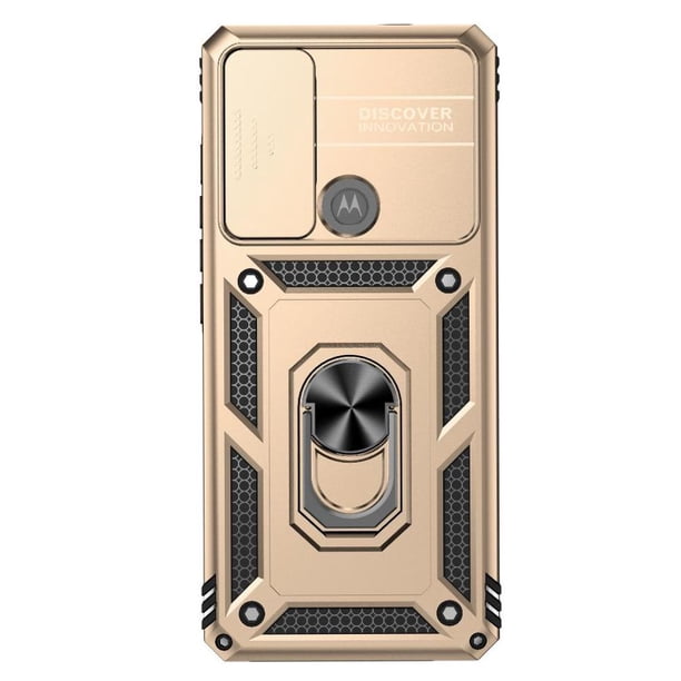 Estuche GANGXUN para Motorola Moto G60s, soporte giratorio 360°, estilo mecánico y magnético
