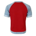 thumbnail image 4 of Camisetas de Manga Larga de Verano para Mujeres de Cuello Redondo de Manga Corta de Color Sólido, Camisetas de Manga Corta de Verano para Mujeres, 4 of 5
